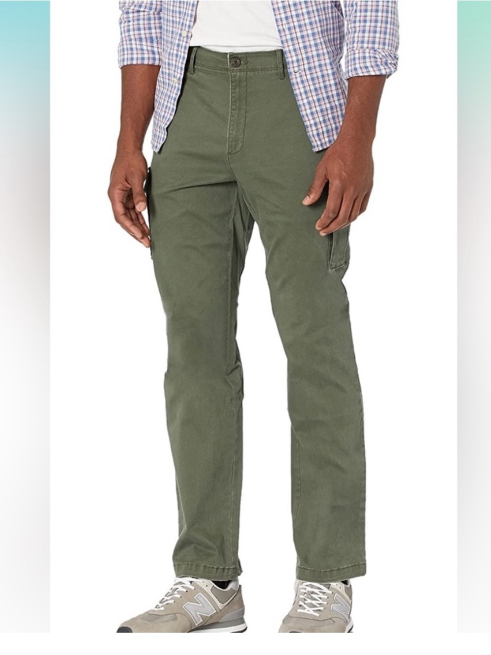NWT Goodthreads Men's Straight-Fit Vintage Comfort Stretch Cargo Pant 30x28
